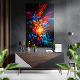 Colors of Space Brushed Aluminum Dibond Wall Art.
